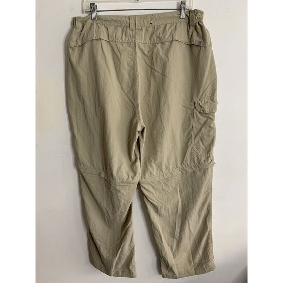 Karrimor Pants Mens XL Beige Cargo Quick Dry Hiking Zip Off Nylon 34x27 - Picture 7 of 16